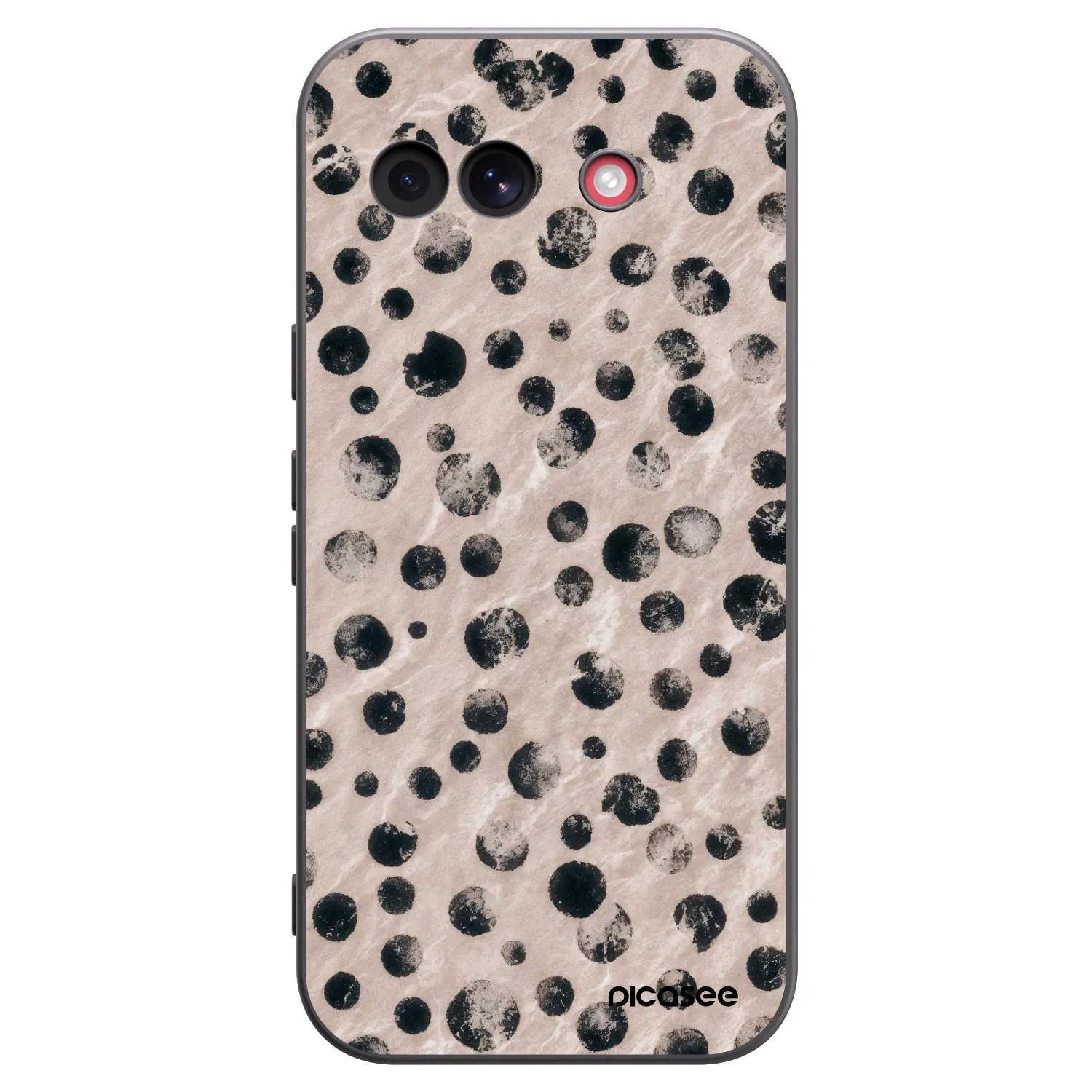 Picasee crna silikonska maskica za Google Pixel 10a - Inked