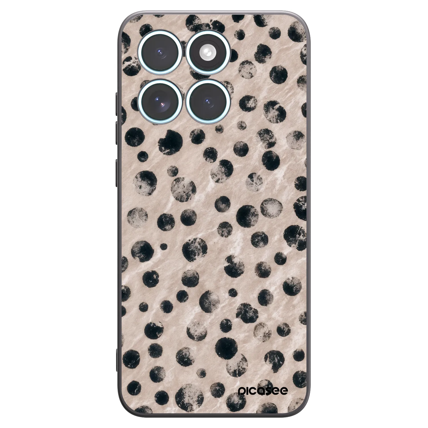 Picasee crna silikonska maskica za Motorola Edge 70 Fusion - Inked