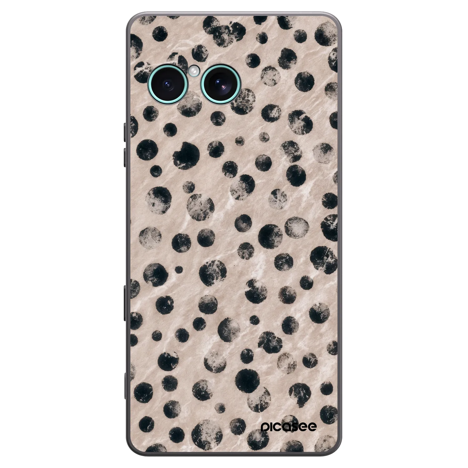Picasee crna silikonska maskica za Sony Xperia 10 VII - Inked