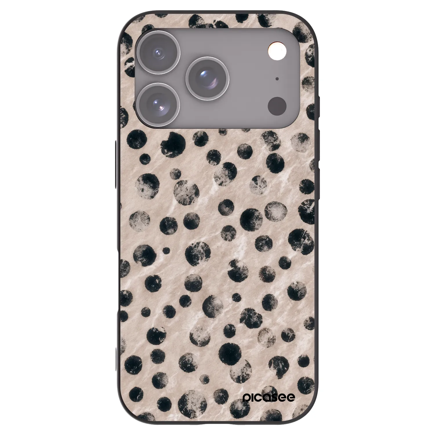 Picasee crna silikonska maskica za Apple iPhone 18 Pro - Inked