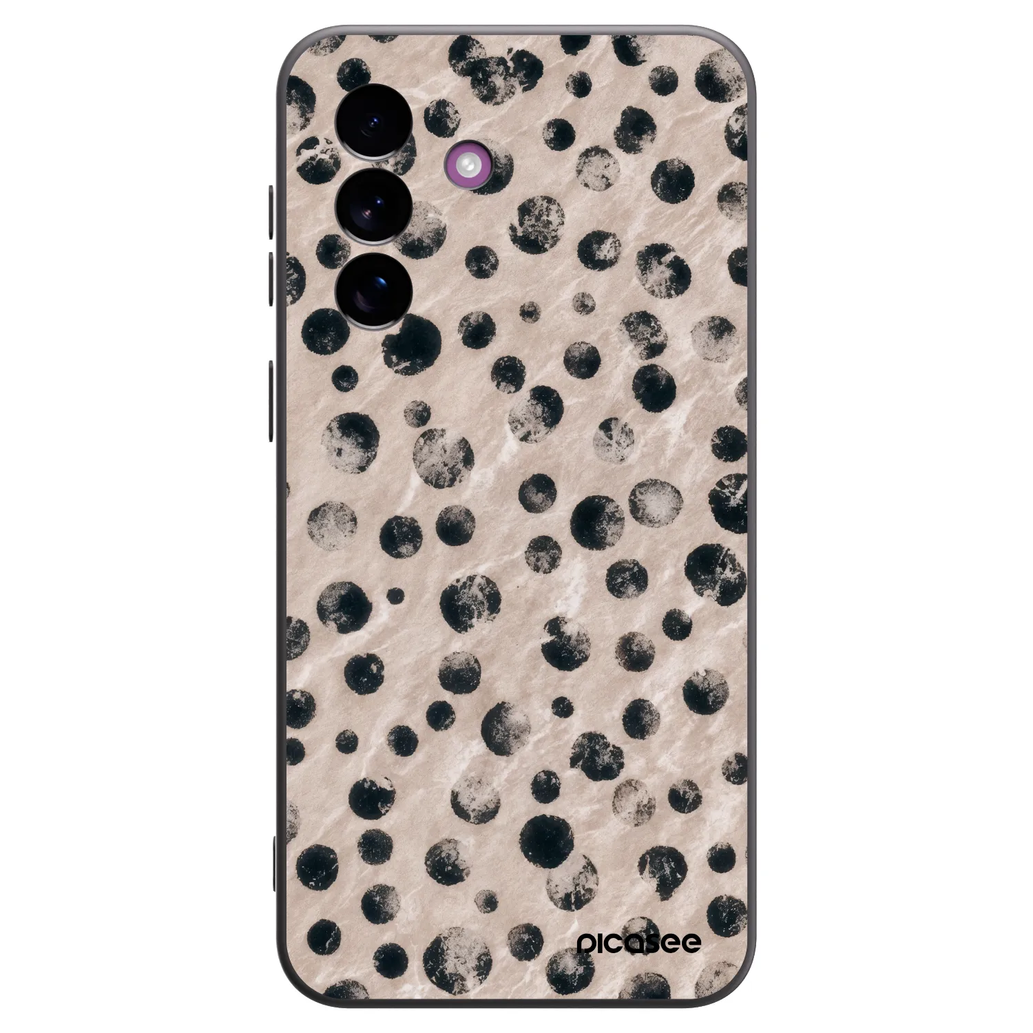 Picasee crna silikonska maskica za Samsung Galaxy A37 - Inked