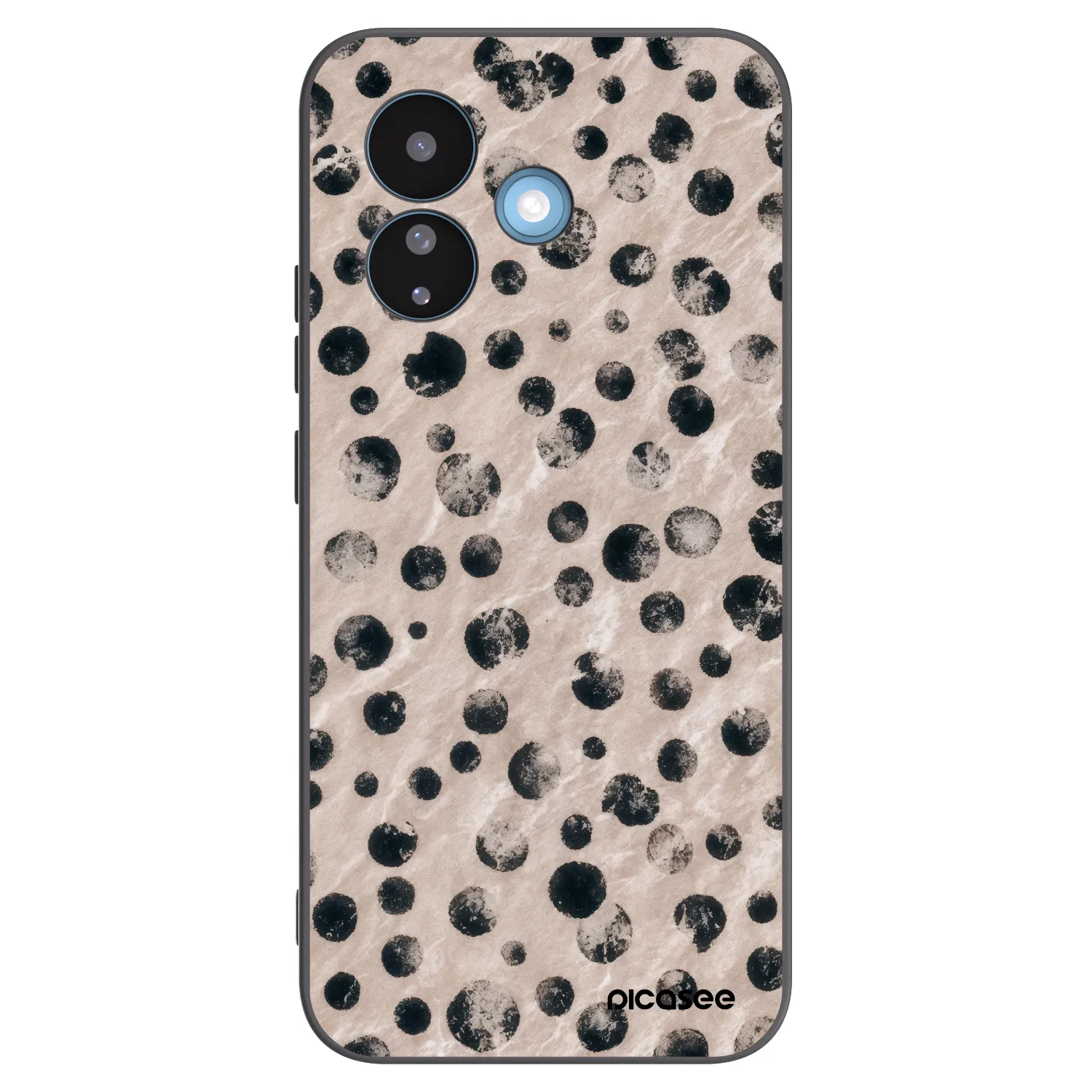 Picasee crna silikonska maskica za Xiaomi Redmi Note 17 Pro 5G - Inked