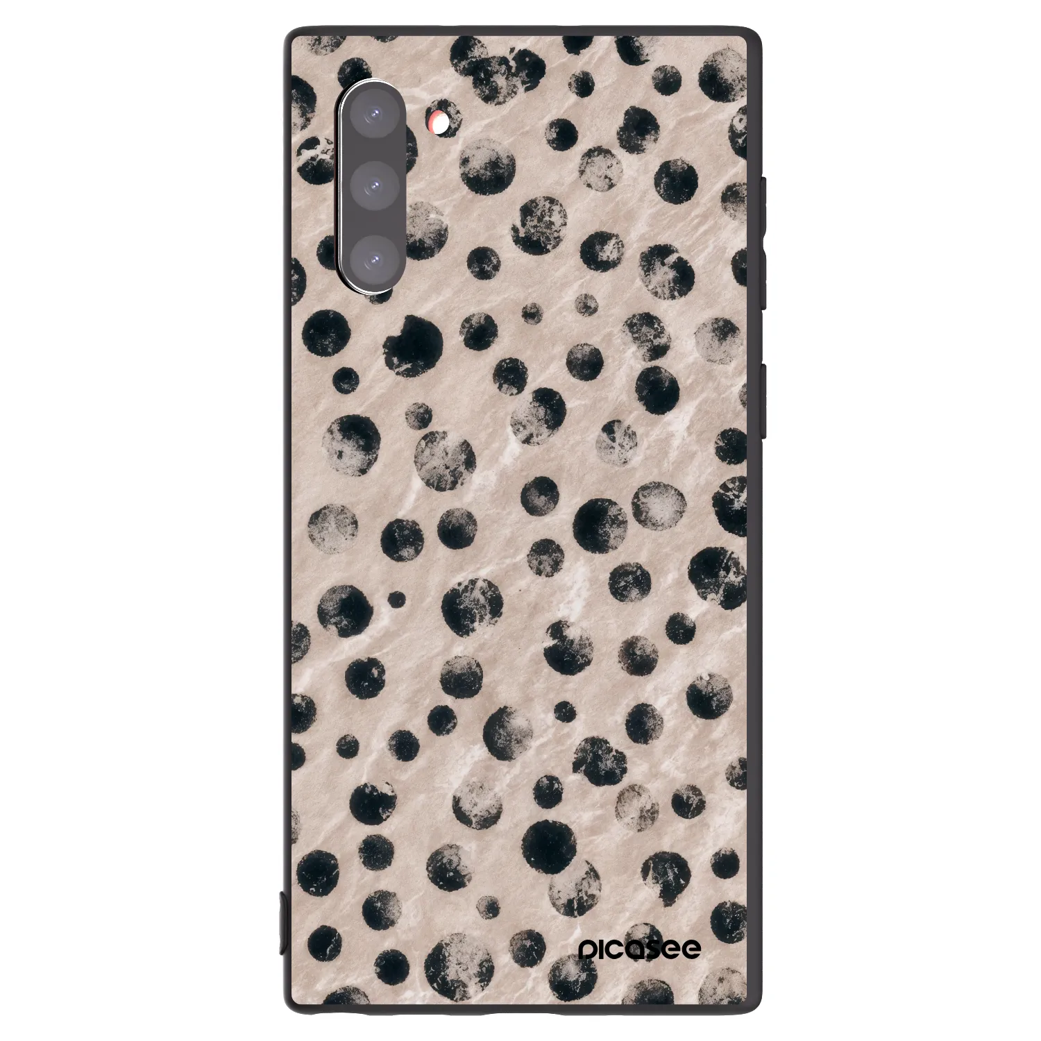 Picasee crna silikonska maskica za Samsung Galaxy Note 10 N970F - Inked