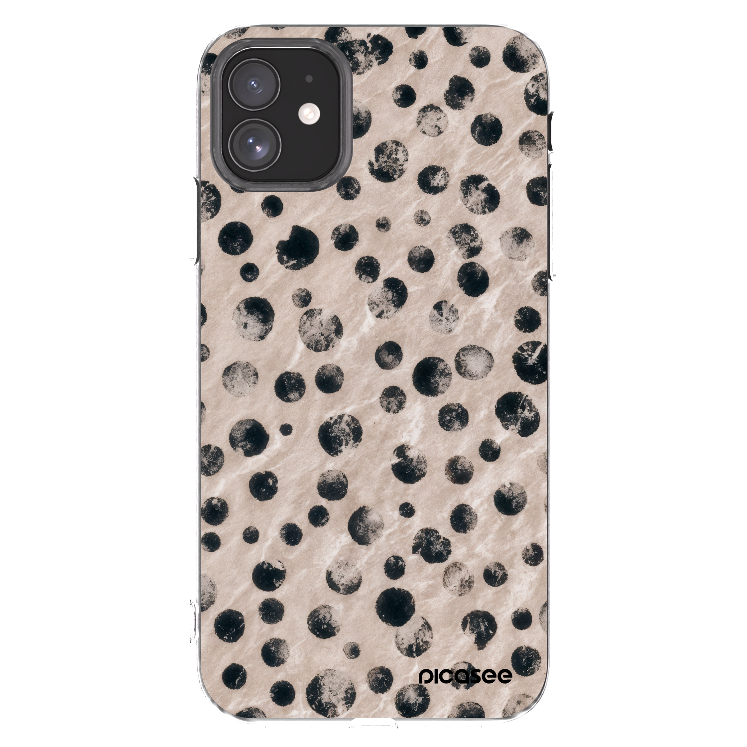 Picasee silikonska prozirna maskica za Apple iPhone 11 - Inked