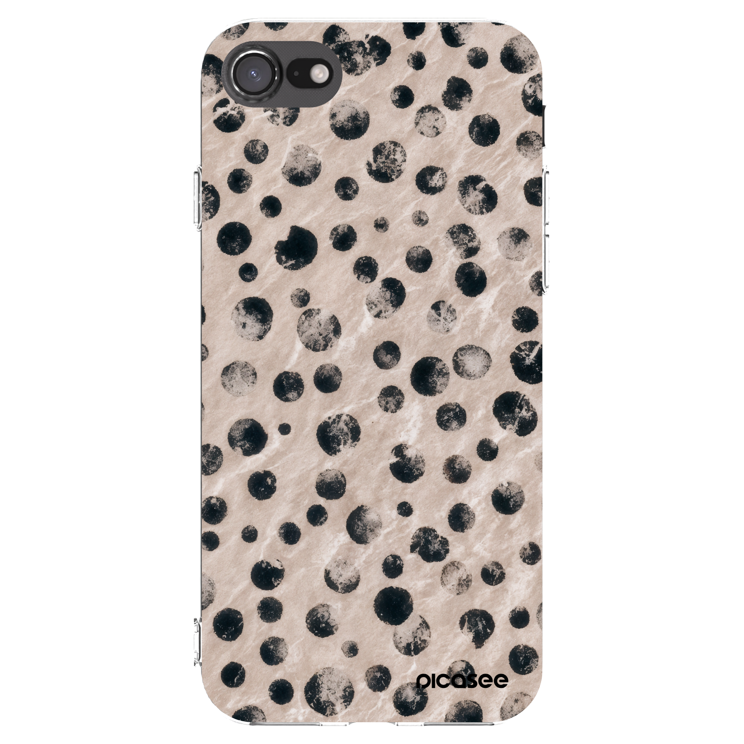 Picasee silikonska prozirna maskica za Apple iPhone 8 - Inked