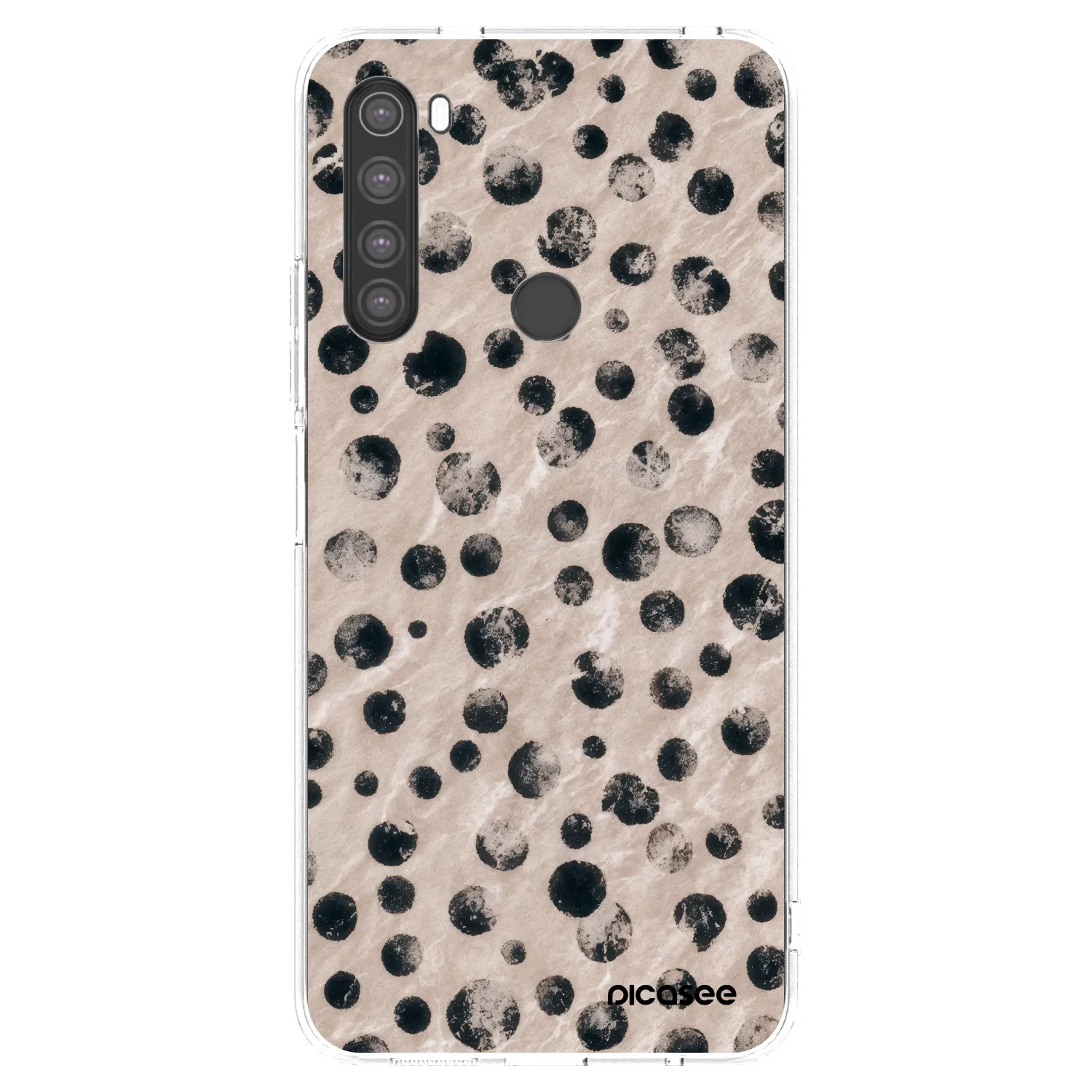 Picasee silikonska prozirna maskica za Xiaomi Redmi Note 8 - Inked