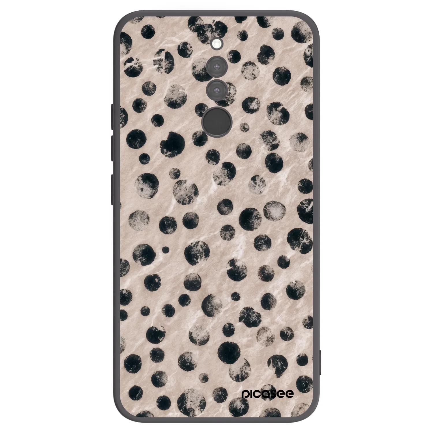 Picasee crna silikonska maskica za Xiaomi Redmi 8 - Inked