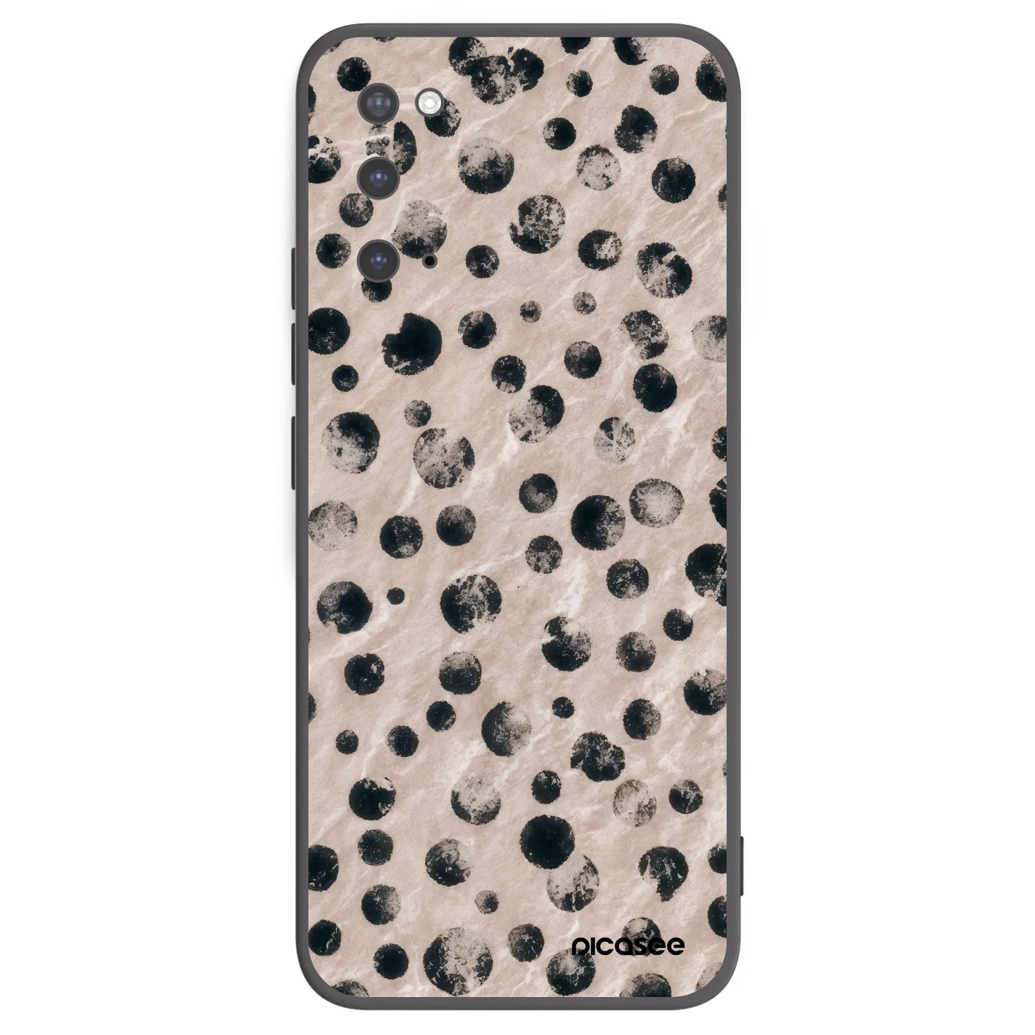 Picasee crna silikonska maskica za Samsung Galaxy S20 G980F - Inked