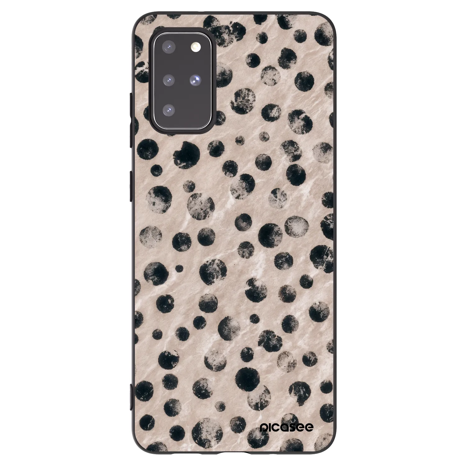 Picasee crna silikonska maskica za Samsung Galaxy S20+ G985F - Inked