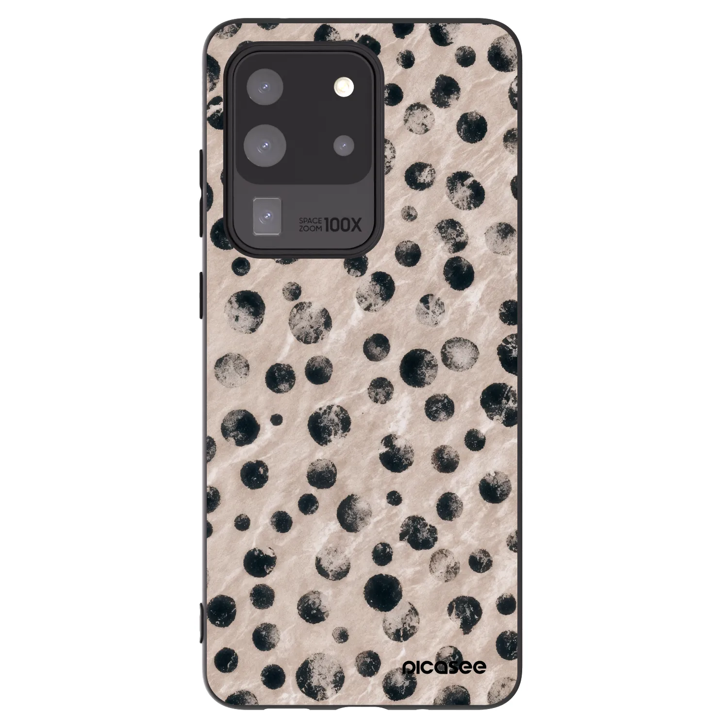 Picasee crna silikonska maskica za Samsung Galaxy S20 Ultra 5G G988F - Inked