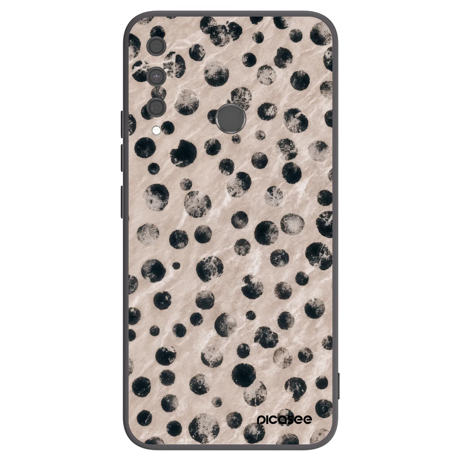 Picasee crna silikonska maskica za Huawei P40 Lite E - Inked