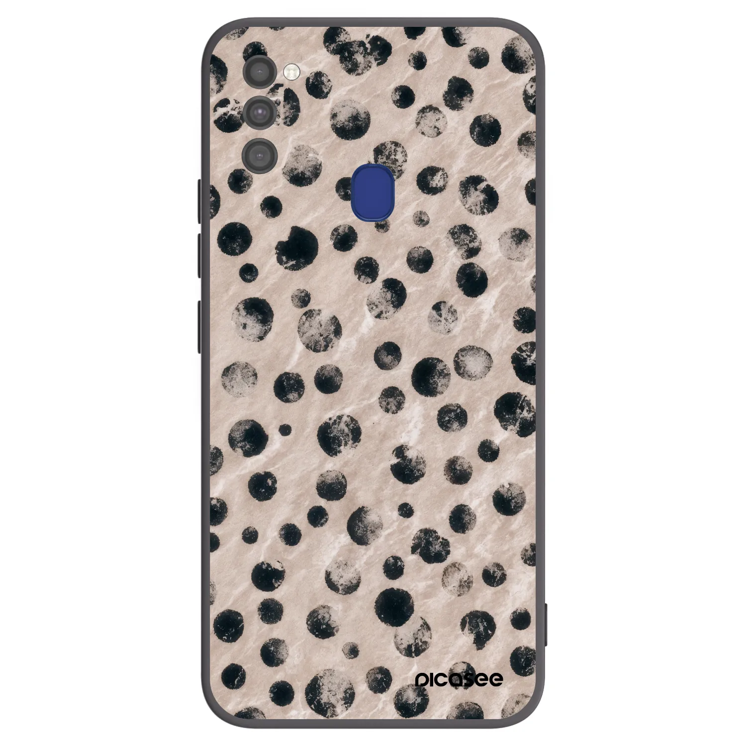 Picasee crna silikonska maskica za Samsung Galaxy M21 M215F - Inked