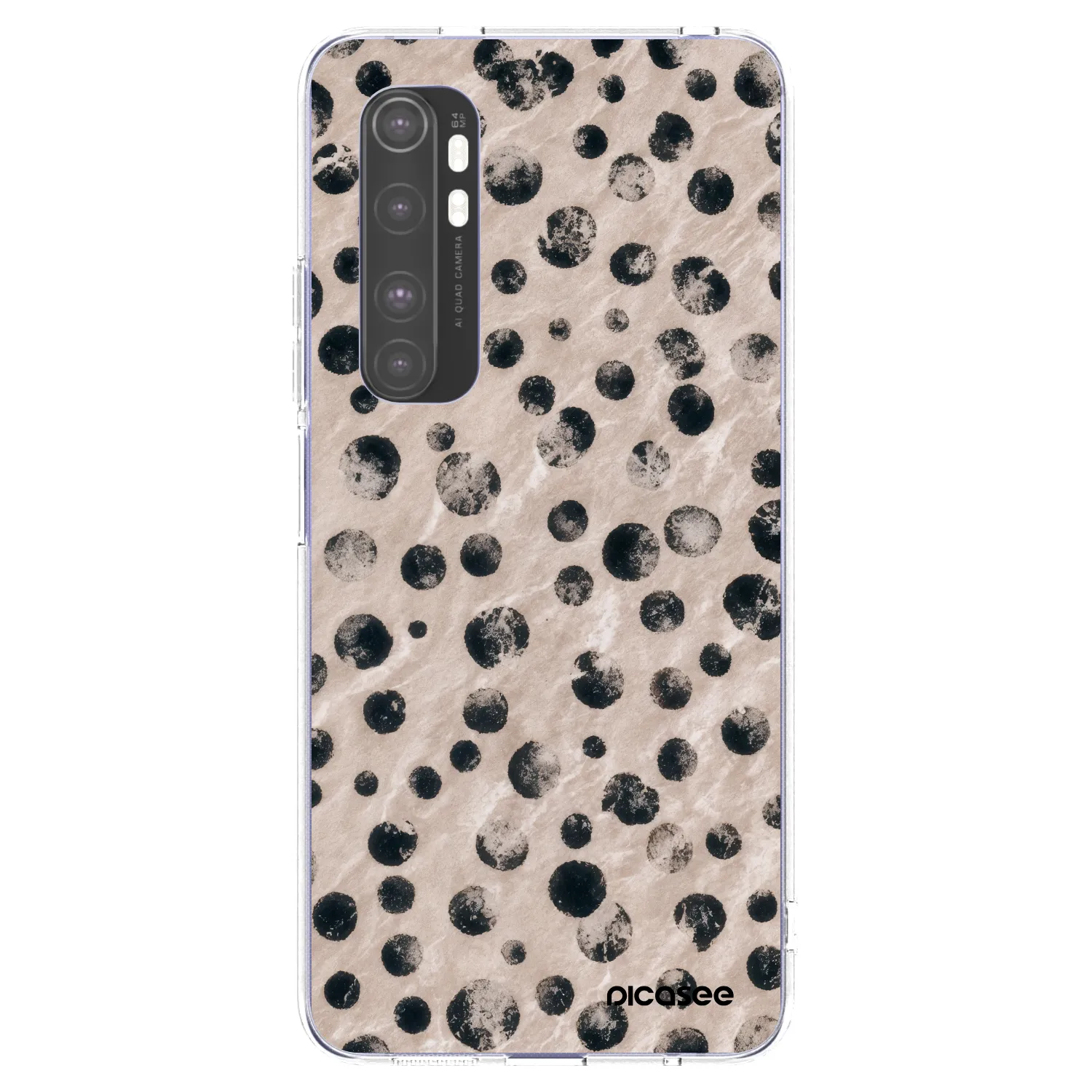 Picasee silikonska prozirna maskica za Xiaomi Mi Note 10 Lite - Inked