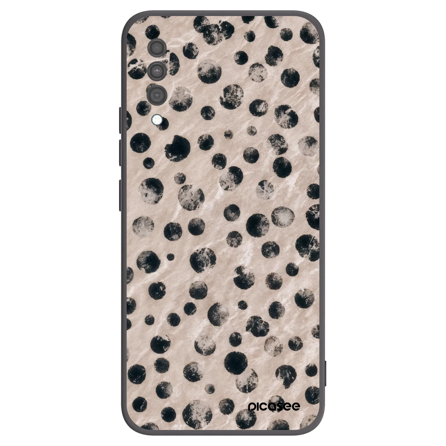 Picasee crna silikonska maskica za Samsung Galaxy A30s A307F - Inked