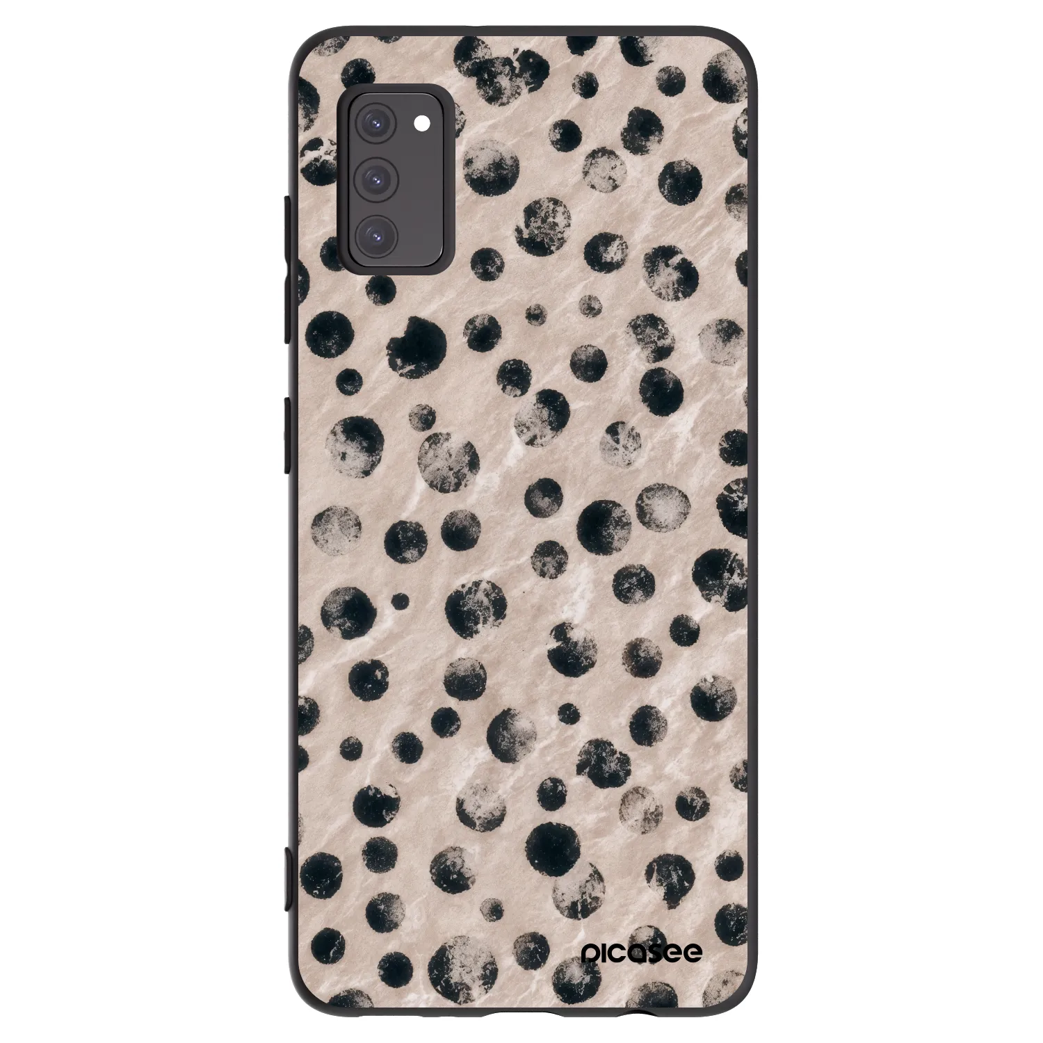 Picasee crna silikonska maskica za Samsung Galaxy A41 A415F - Inked