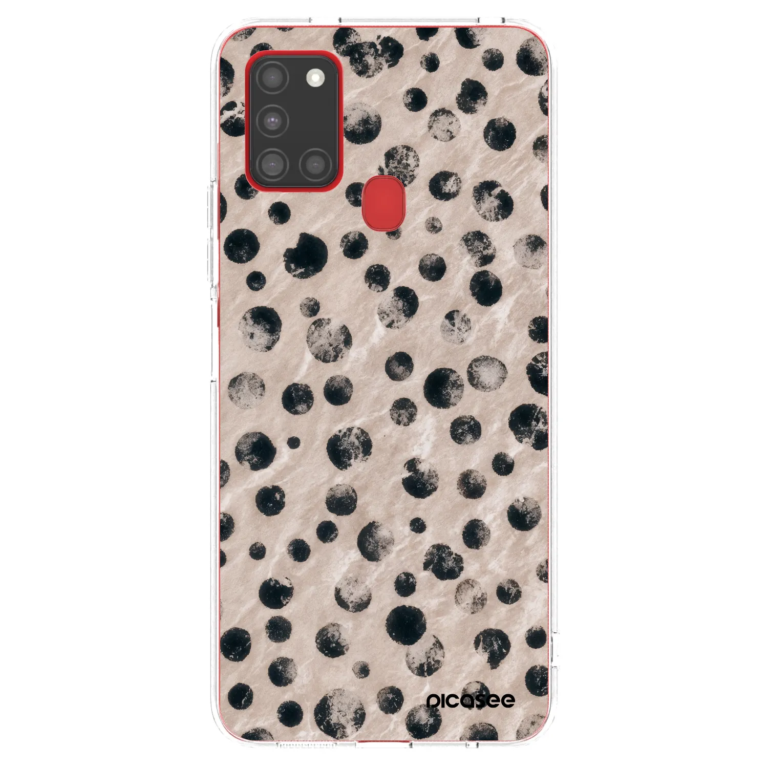 Picasee silikonska prozirna maskica za Samsung Galaxy A21s - Inked