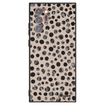 Picasee crna silikonska maskica za Samsung Galaxy Note 20 Ultra - Dots