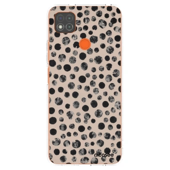 Picasee silikonska prozirna maskica za Xiaomi Redmi 9C - Dots