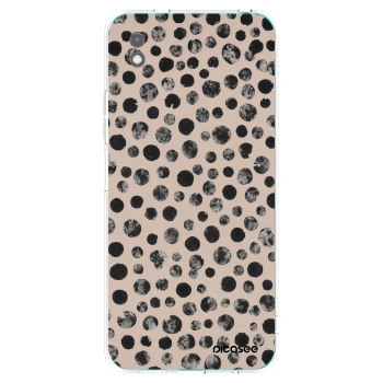 Picasee crna silikonska maskica za Xiaomi Redmi 9A - Dots
