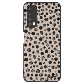 Picasee crna silikonska maskica za Huawei P Smart 2021 - Dots