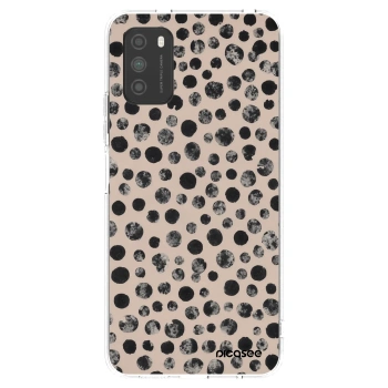 Picasee silikonska prozirna maskica za Xiaomi Poco M3 - Dots