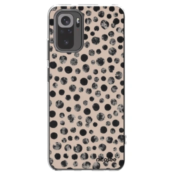 Picasee silikonska prozirna maskica za Xiaomi Redmi Note 10 - Dots