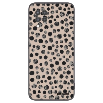 Picasee crna silikonska maskica za Samsung Galaxy A42 A426B - Dots