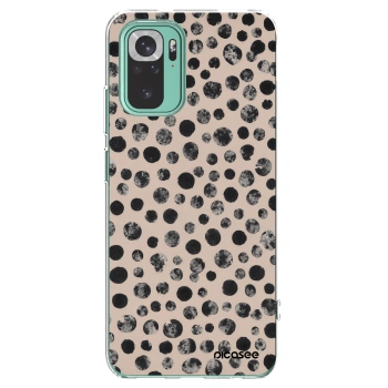 Picasee silikonska prozirna maskica za Xiaomi Redmi Note 10 Pro - Dots