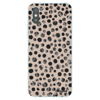 Picasee silikonska prozirna maskica za Xiaomi Redmi 9AT - Dots
