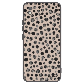Picasee crna silikonska maskica za Xiaomi Redmi 9AT - Dots