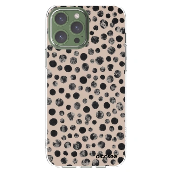 Picasee silikonska prozirna maskica za Apple iPhone 13 Pro Max - Dots
