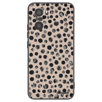 Picasee crna silikonska maskica za Xiaomi Poco F3 - Dots