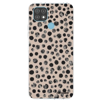 Picasee silikonska prozirna maskica za Realme C21 - Dots