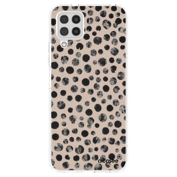 Picasee silikonska prozirna maskica za Samsung Galaxy A22 A225F 4G - Dots