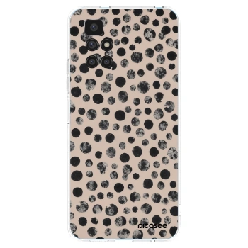 Picasee silikonska prozirna maskica za Xiaomi Redmi 10 - Dots