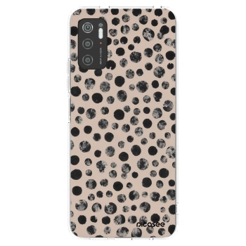 Picasee silikonska prozirna maskica za Xiaomi Poco M3 Pro 5G - Dots