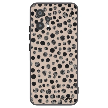 Picasee crna silikonska maskica za Realme 9 Pro 5G - Dots