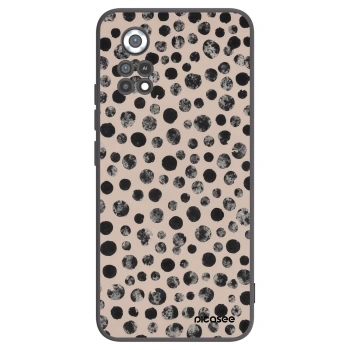 Picasee crna silikonska maskica za Xiaomi Poco X4 Pro 5G - Dots