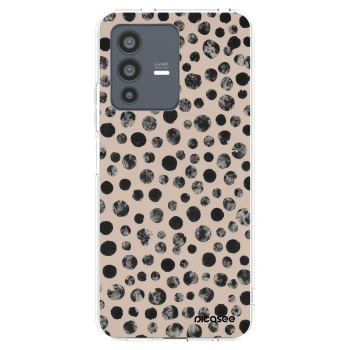 Picasee silikonska prozirna maskica za Vivo V23 5G - Dots
