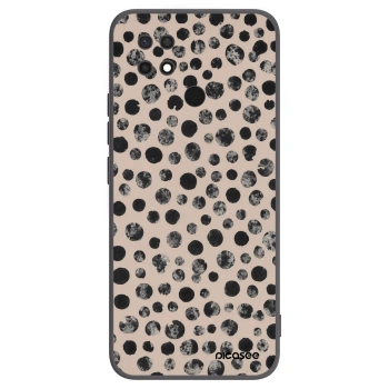 Picasee crna silikonska maskica za Xiaomi Redmi 10C - Dots