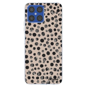Picasee silikonska prozirna maskica za Honor X8 4G - Dots