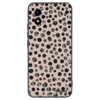 Picasee crna silikonska maskica za Vivo Y01 - Dots