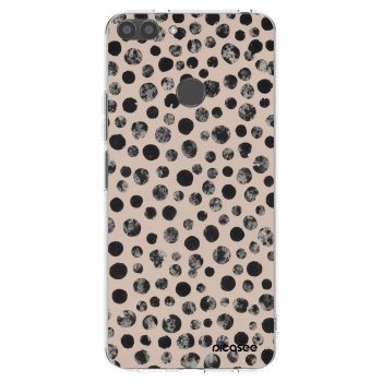 Picasee silikonska prozirna maskica za Huawei P Smart - Dots