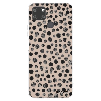 Picasee silikonska prozirna maskica za Realme C21Y - Dots