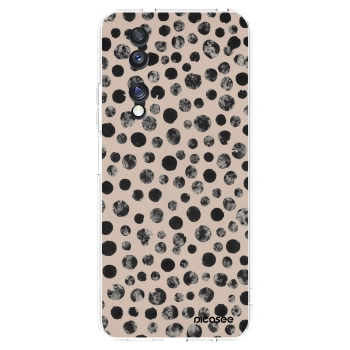 Picasee silikonska prozirna maskica za Honor 70 - Dots