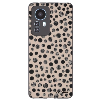 Picasee crna silikonska maskica za Xiaomi 12T - Dots