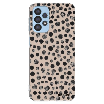 Picasee silikonska prozirna maskica za Samsung Galaxy A23 A235F 4G - Dots