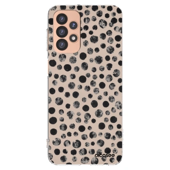 Picasee silikonska prozirna maskica za Samsung Galaxy A23 A236B 5G - Dots