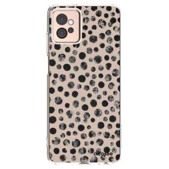 Picasee silikonska prozirna maskica za Motorola Moto G32 - Dots