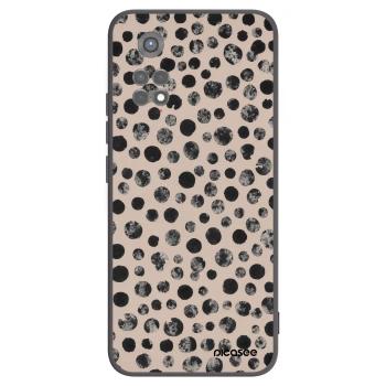 Picasee crna silikonska maskica za Xiaomi Redmi Note 11S 5G - Dots